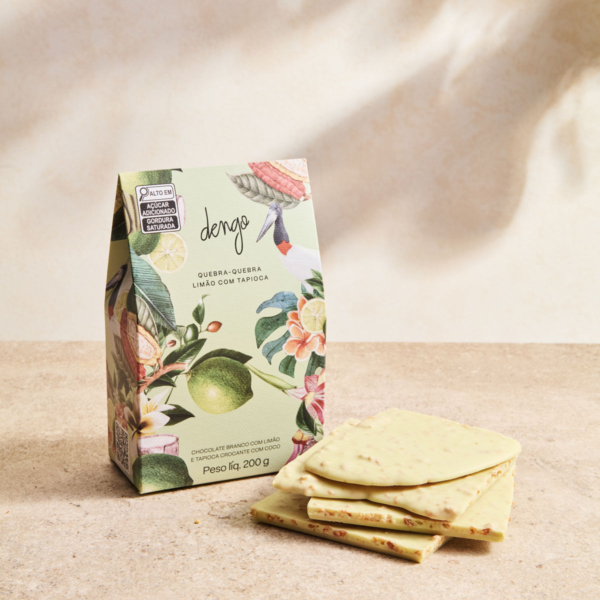 Chocolate Quebra-Quebra Limão com Tapioca | 200g