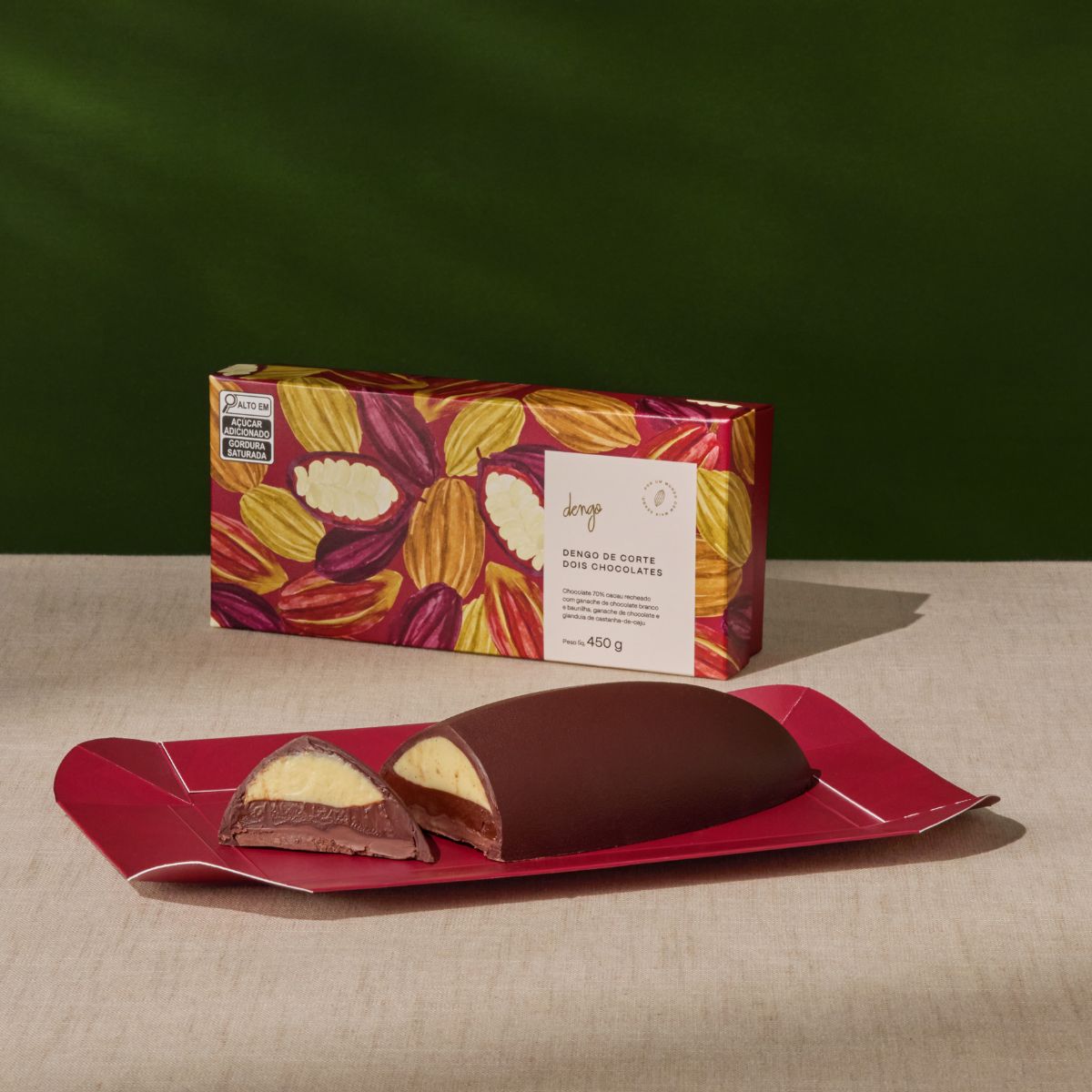 Dengo de Corte Dois Chocolates Especial de Natal | 450g