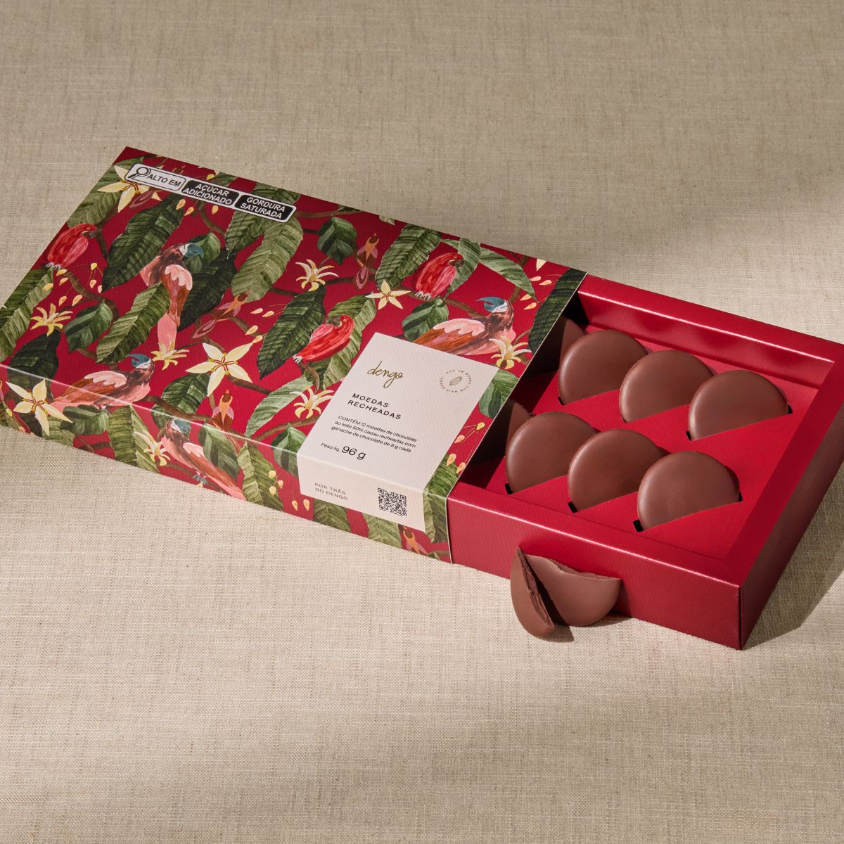 Caixa de Moedas Recheadas | 96g