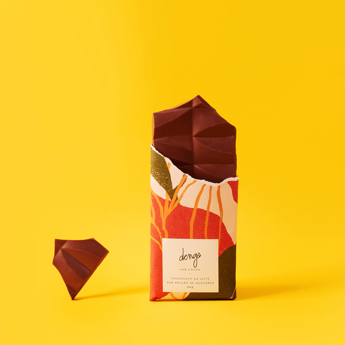 Barra  de Chocolate 44% Zero Adição de Açucares | 80g