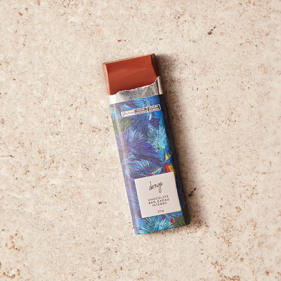 Barra de Chocolate Intenso 65% Cacau | 20g